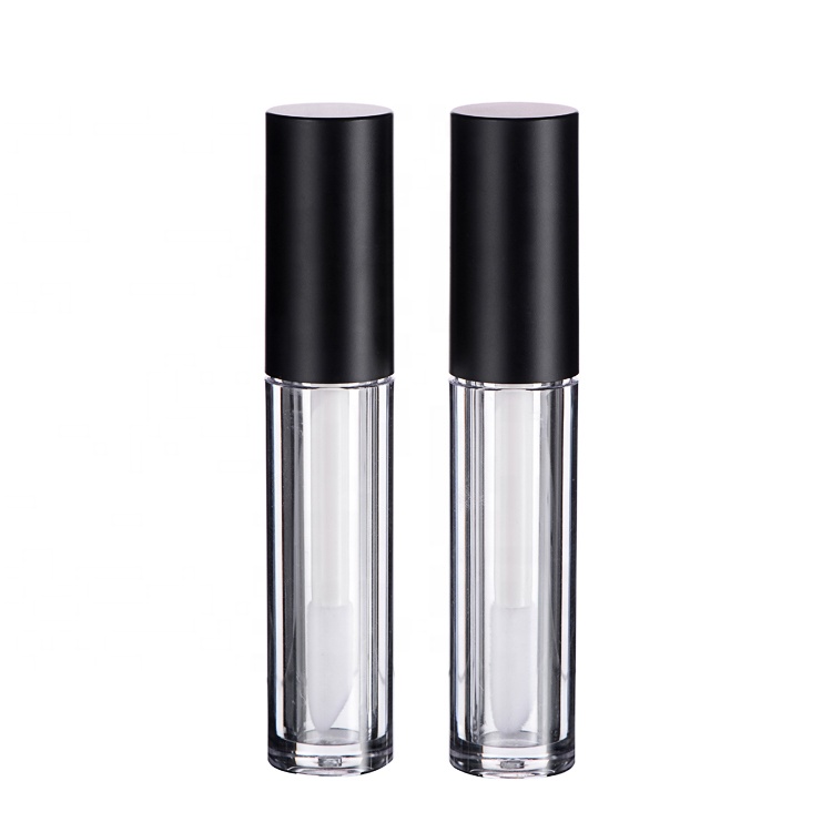 D21*H107mm Travel Empty Lip Gloss Bottle Tube Cosmetic Container Tube Eyelashes Growth Oil Bottle With Brush